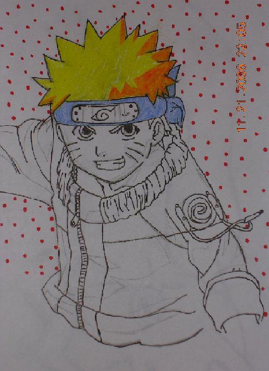 Naruto (uncoloured)