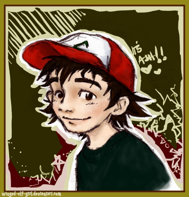 Ash's Cute Face