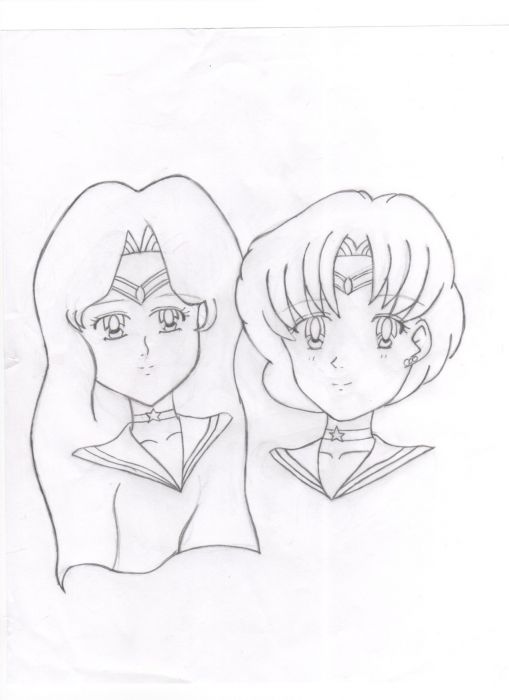 Unfinished Mercury And Neptune