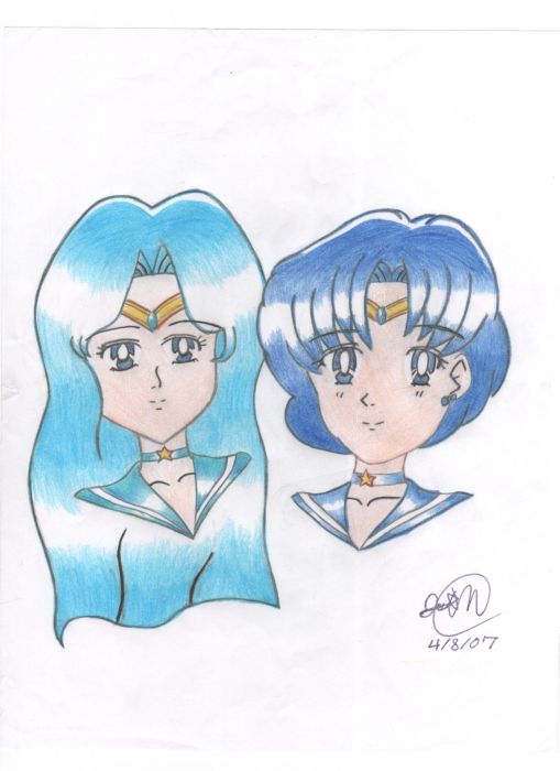 Finished Mercury And Neptune