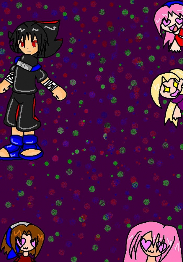 Shadow, Naruto Style Xd