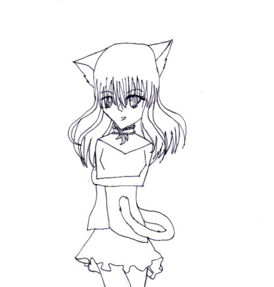 Neko Marissa ((Uncolored...:D))