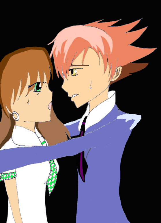 Akira and Hikaru.... COLORED FINALLY!! ((and i think it's colored pretty nicely if i do say myself...))