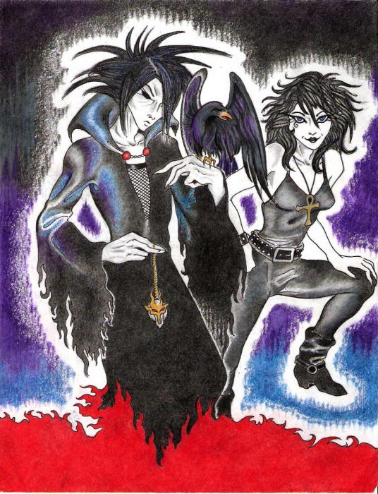 Lord Morpheus And Sister Death