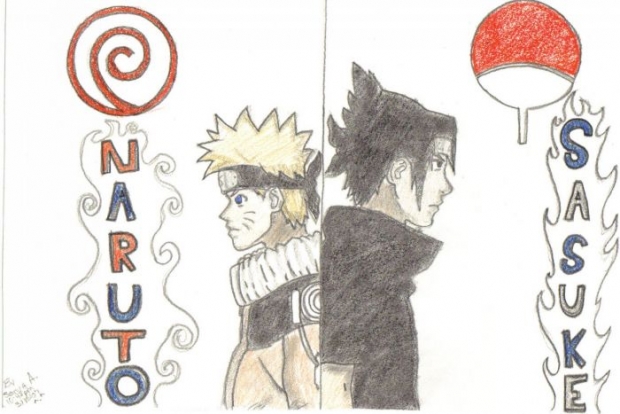 Naruto And Sasuke Fixed Up