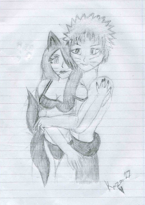 Summer Kitsune And Naruto