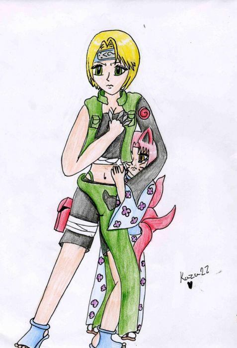 Harushi Protecting Kitsune