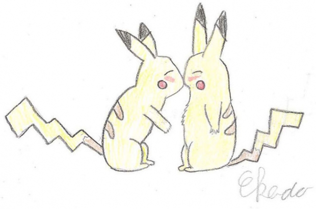 Pikachu Kiss Revised