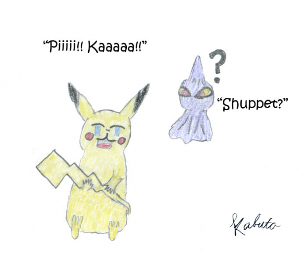 Scared Pikachu