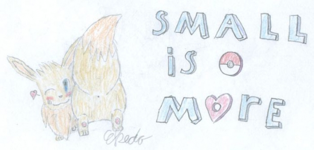 Cute Eevee, Weird~ness Though ^-^'