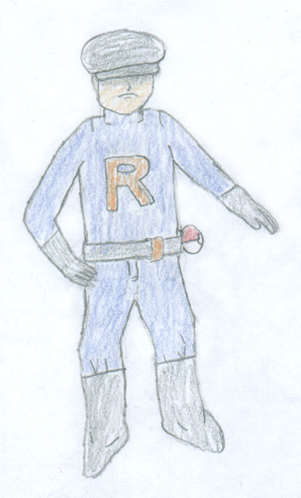 Me As A Team Rocket Feild Member!!