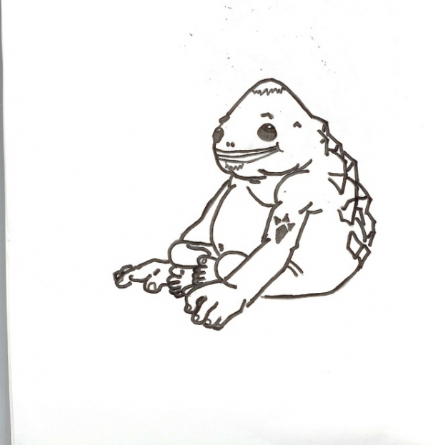 Black And White Goron