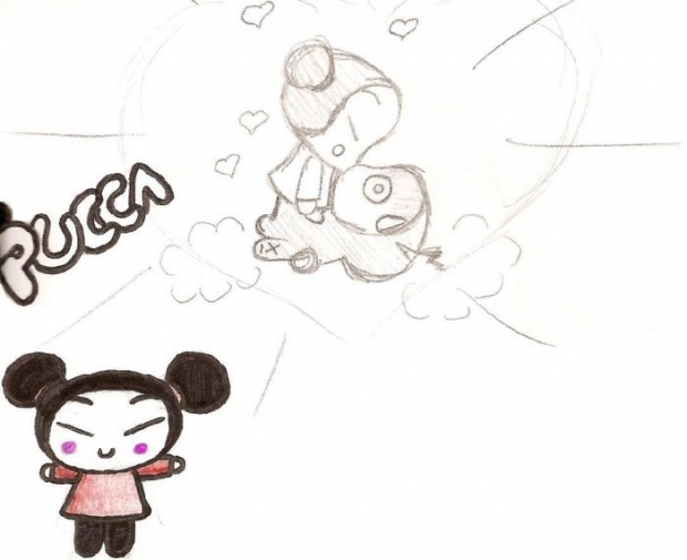 Pucca And Garu=kissy Face