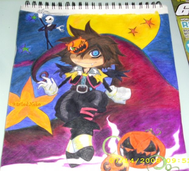 Contest Entry: Halloweentown Sora