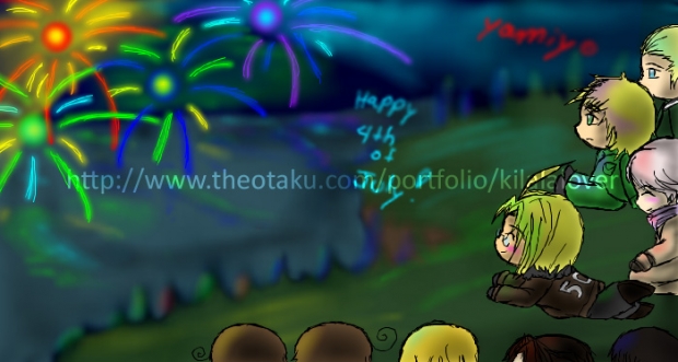 Axis Powers Hetalia: Happy 4th of July