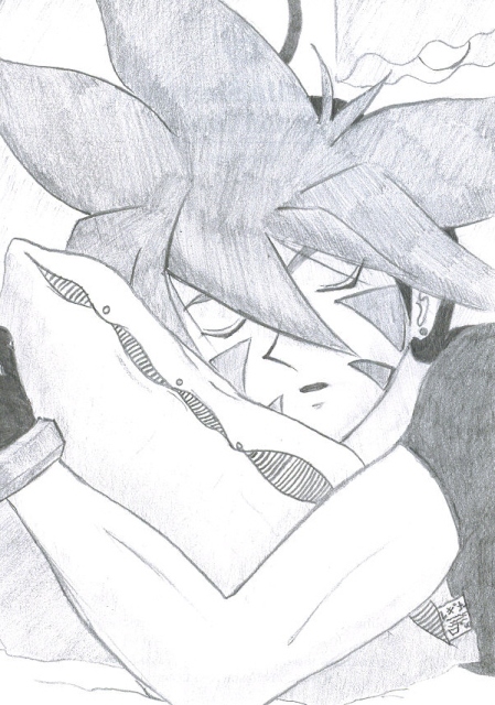 Kai is sleeping quietly...