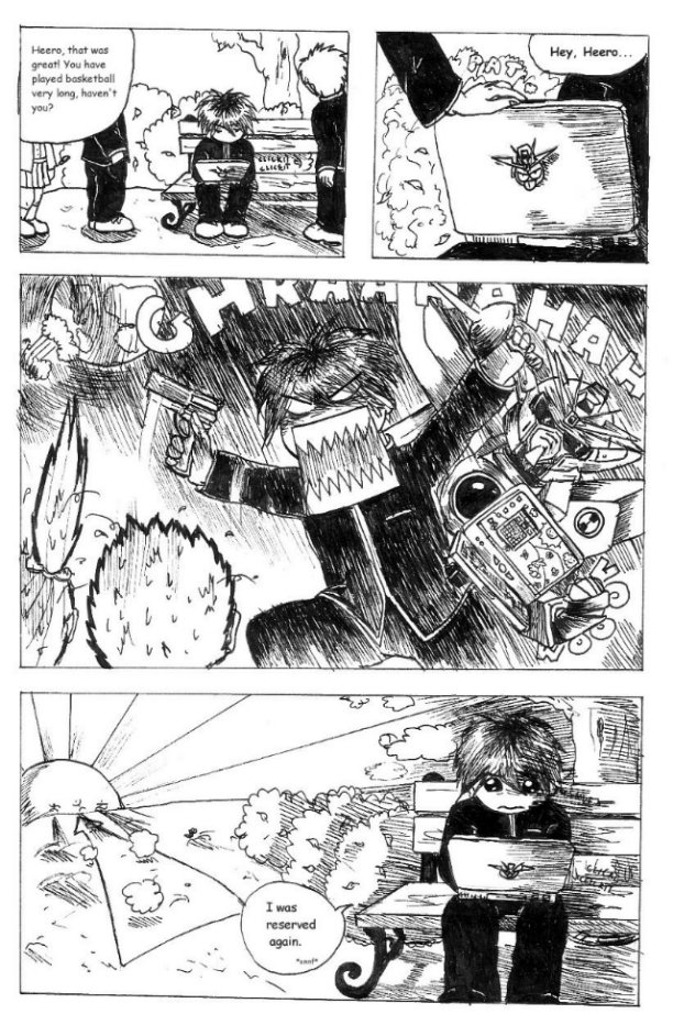 He Was Reserved Again