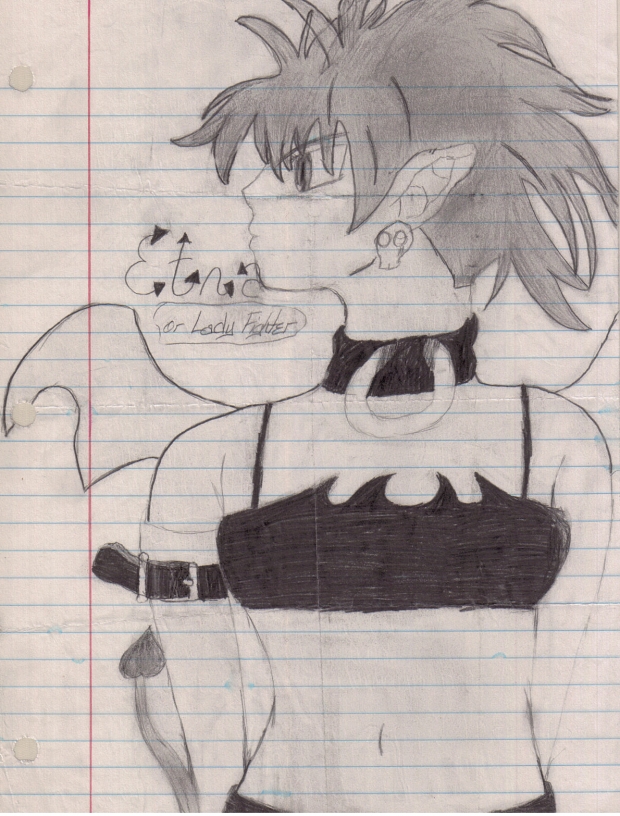 etna(profile) or lady fighter