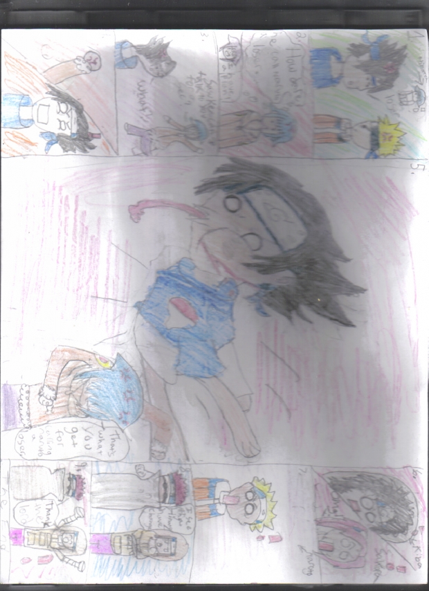 my first naruto comic