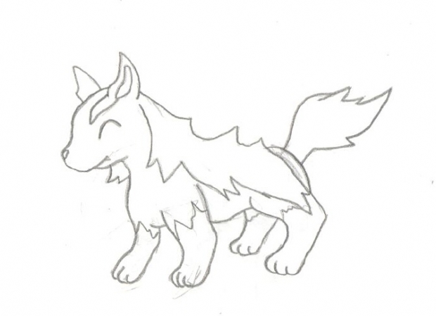 Chibi Mightyena