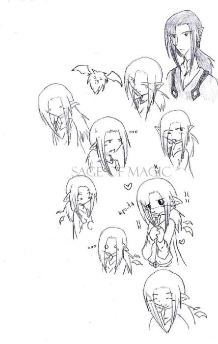 Roland Chibi Expressions