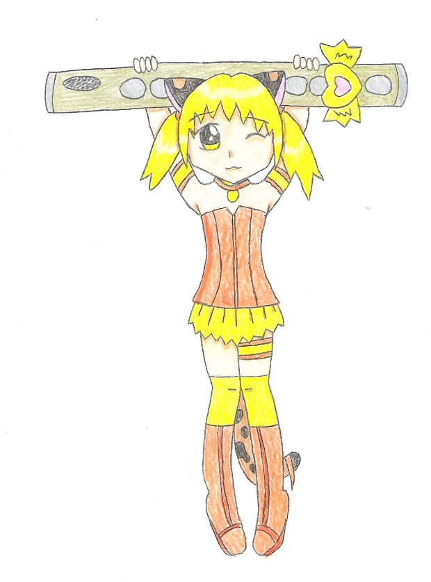 Chibi Chiizu with Weapon