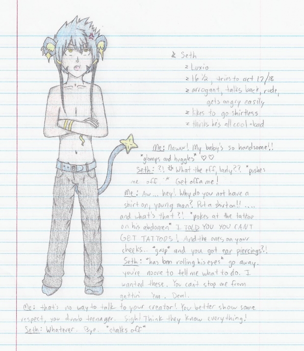 My Rebellious Teen, Sethie <3