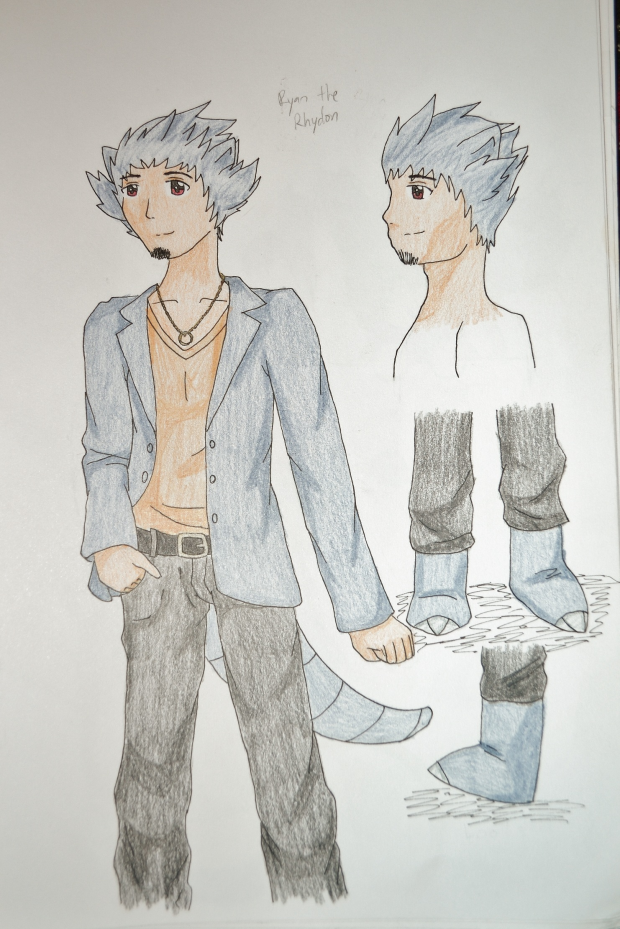 Ryan the Rhydon (colored)