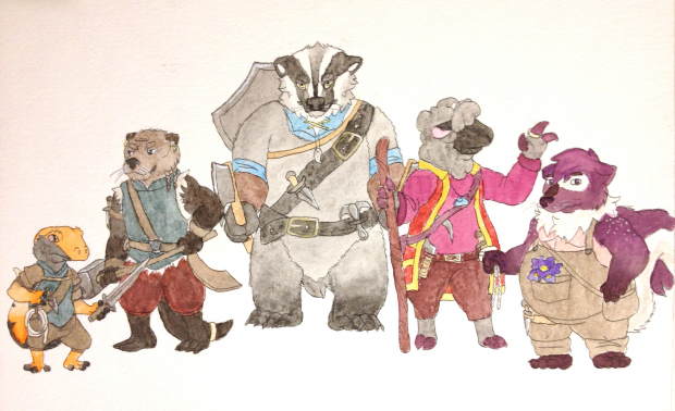 Redwall DnD lineup