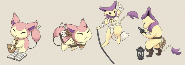 Skitty and Delcatty D&D