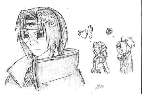 Me, Deidara And Itachi