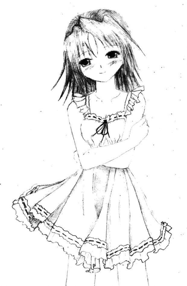 Kibachick9 as anime character