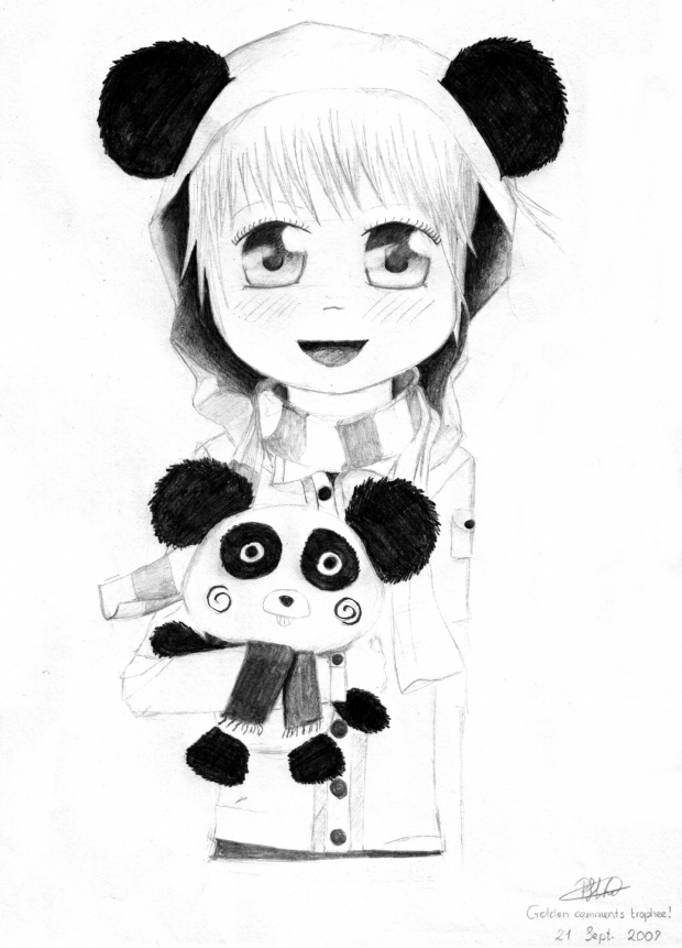 Panda girl!