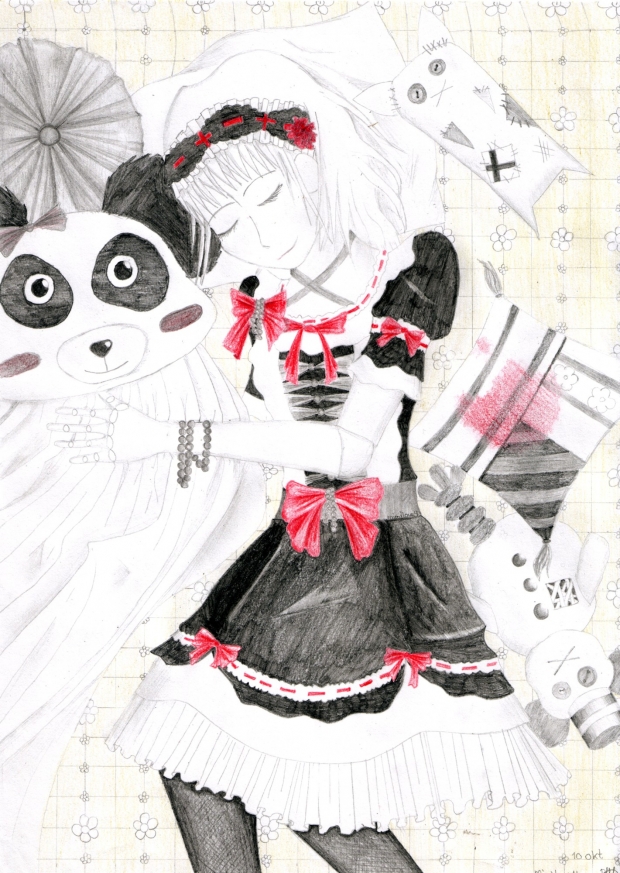 Blood doll ++ [traditionally coloured]