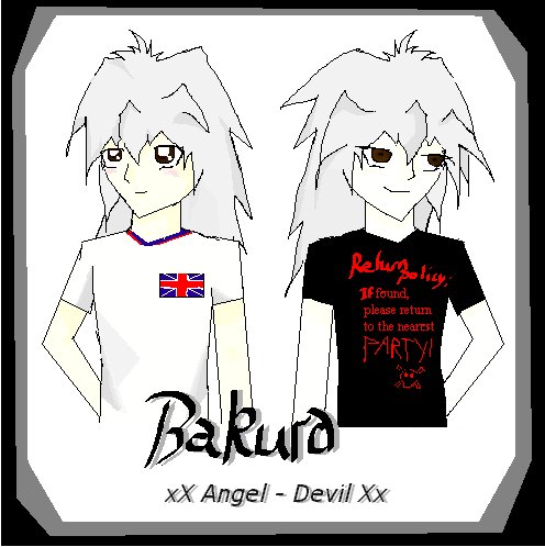 Xx Bakura - Angel And Devil Xx