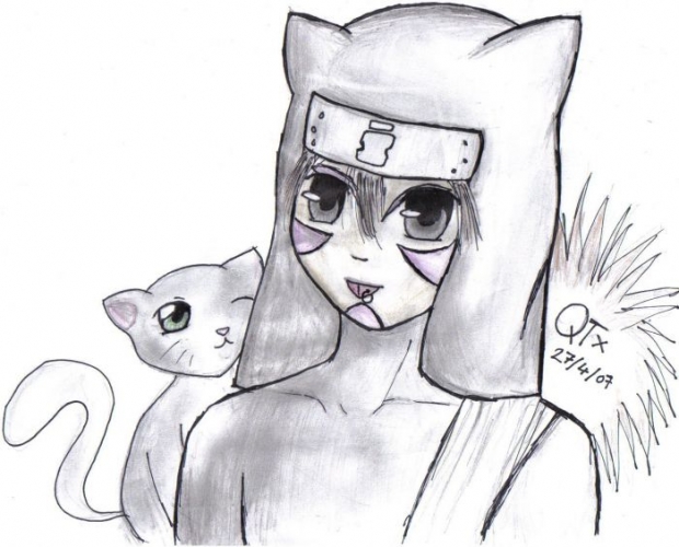 Kankuro And His Kitty!