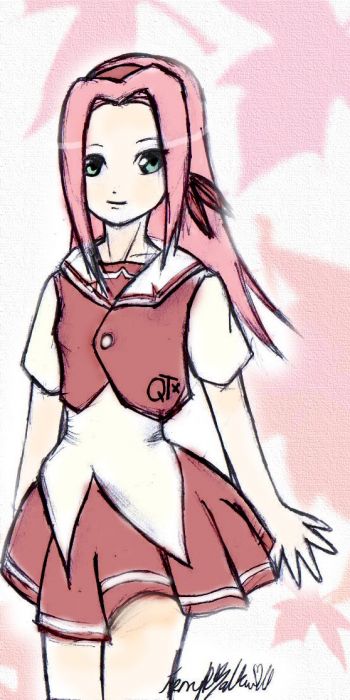 Sakura Highschool Student Design Xx