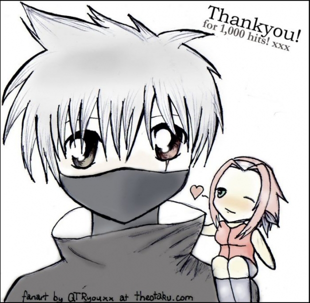 Kakashi And Sakura - 1000 Hits!