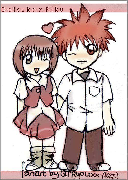 Daisuke X Riku Chibis