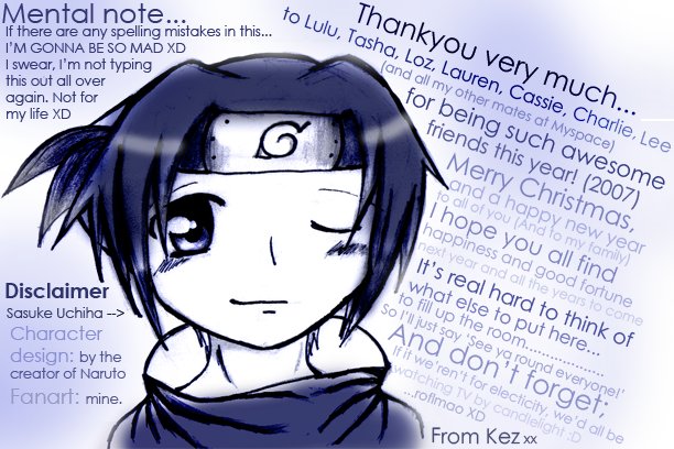 Sasuke - Thankyou To...