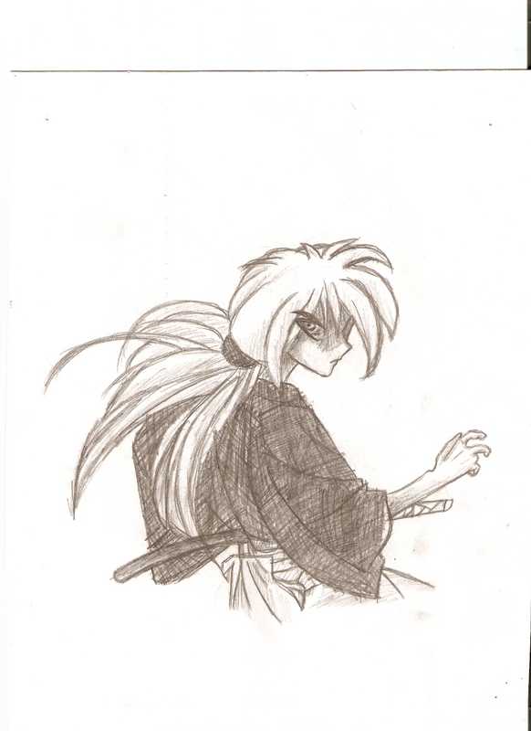 A Very Old Drawing Of Kenshin