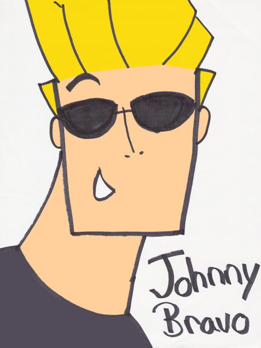 Johnny Bravo (colored)