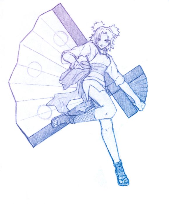Temari Of The Sand Sketch