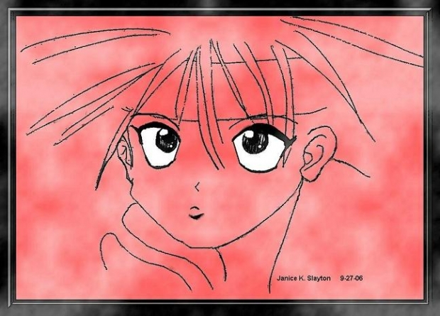 Minimalist Chibi Hiei