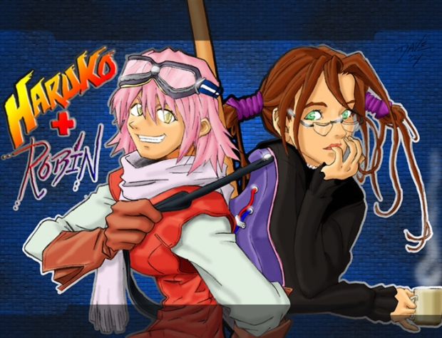 Haruko And Robin