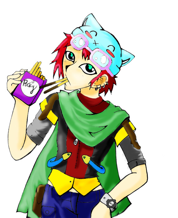 Theanimemaster's Gaara-color