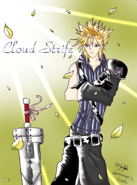 Cloud Strife-petals