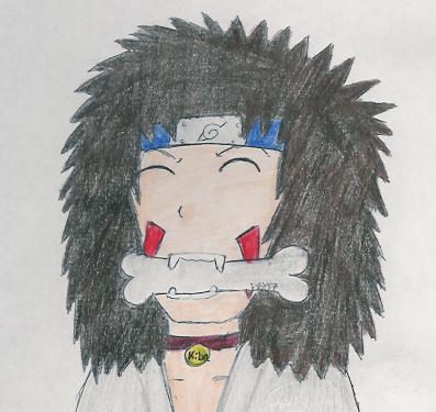 Kiba+bone=happykiba
