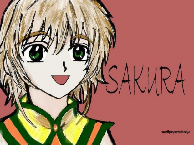 Sakura Herself Colored
