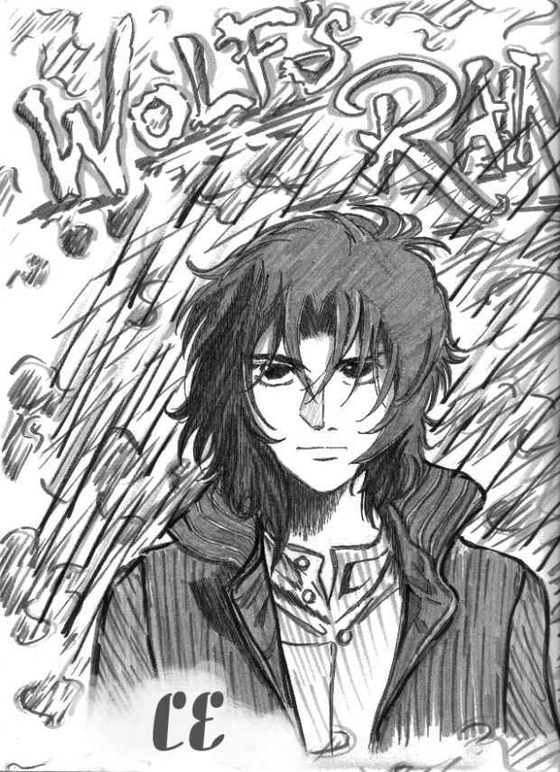 Kiba endures the rain